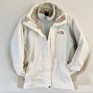 The North Face Women's Jacket - White and Tan